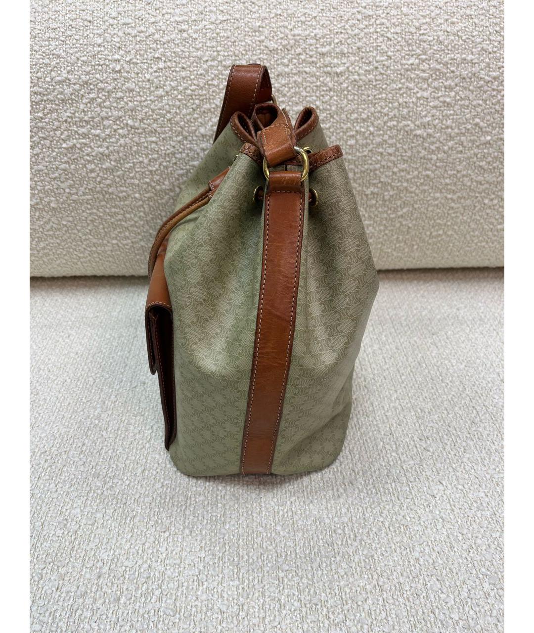 CELINE Бежевая сумка через плечо, фото 6