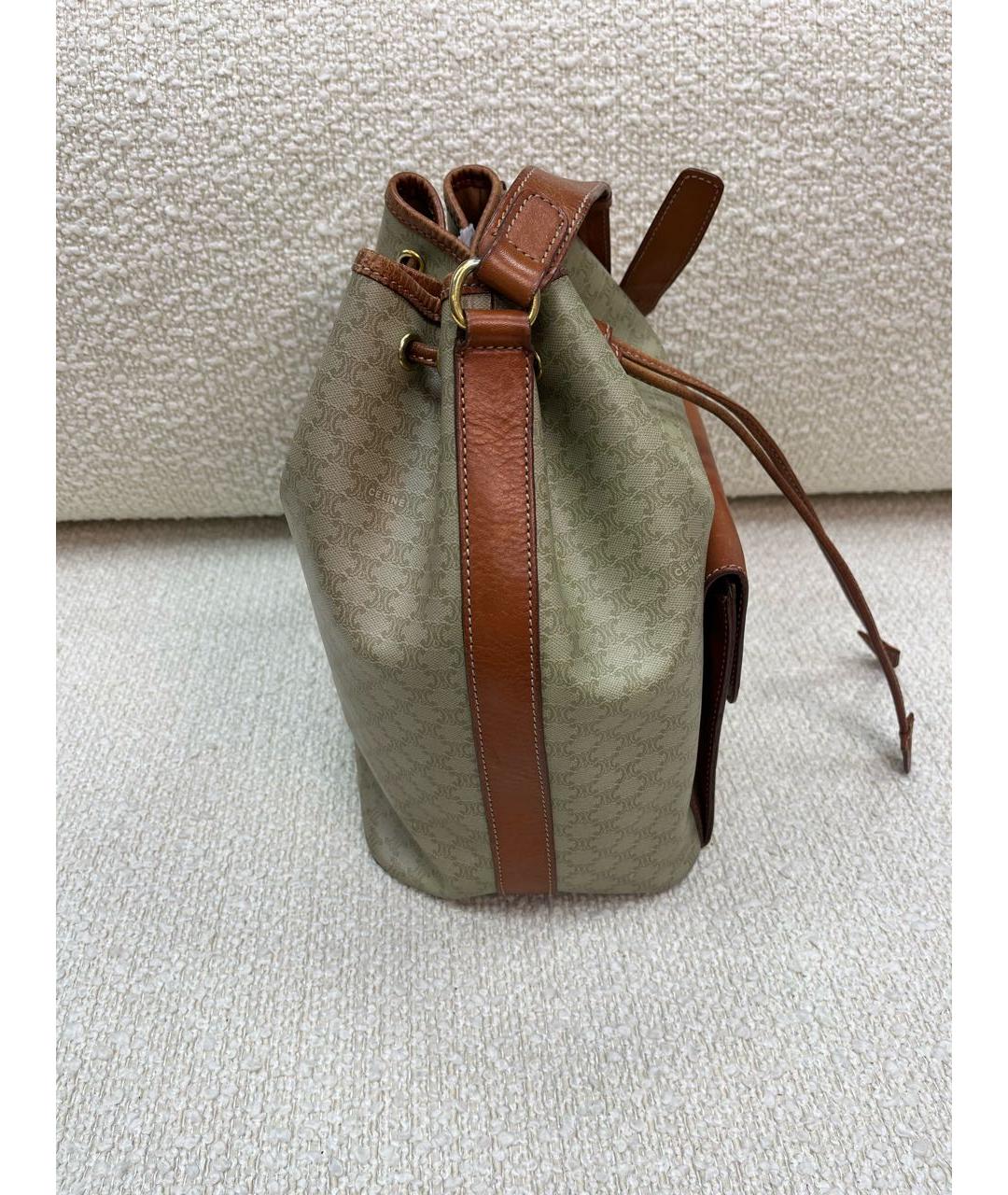 CELINE Бежевая сумка через плечо, фото 7