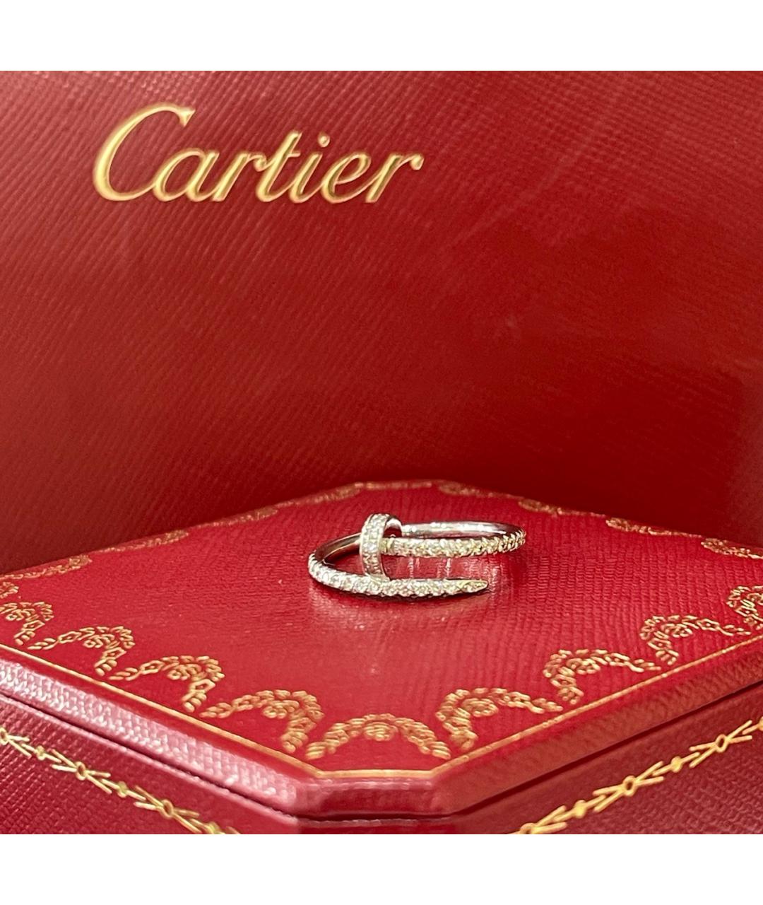 CARTIER Серебряное кольцо из белого золота, фото 6
