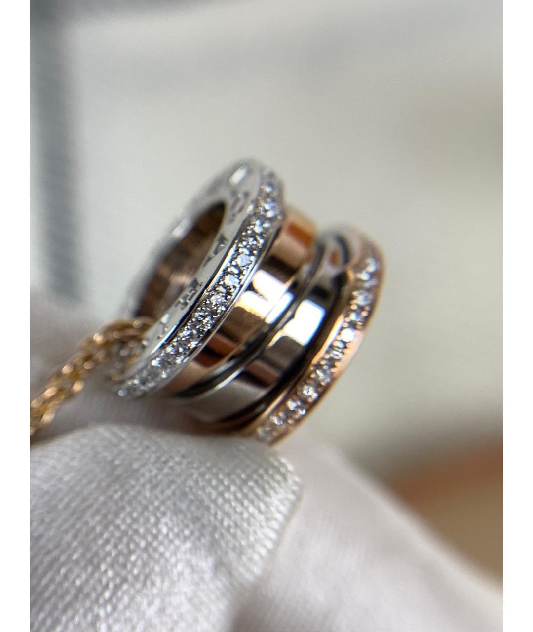 BVLGARI Золотое колье из розового золота, фото 2