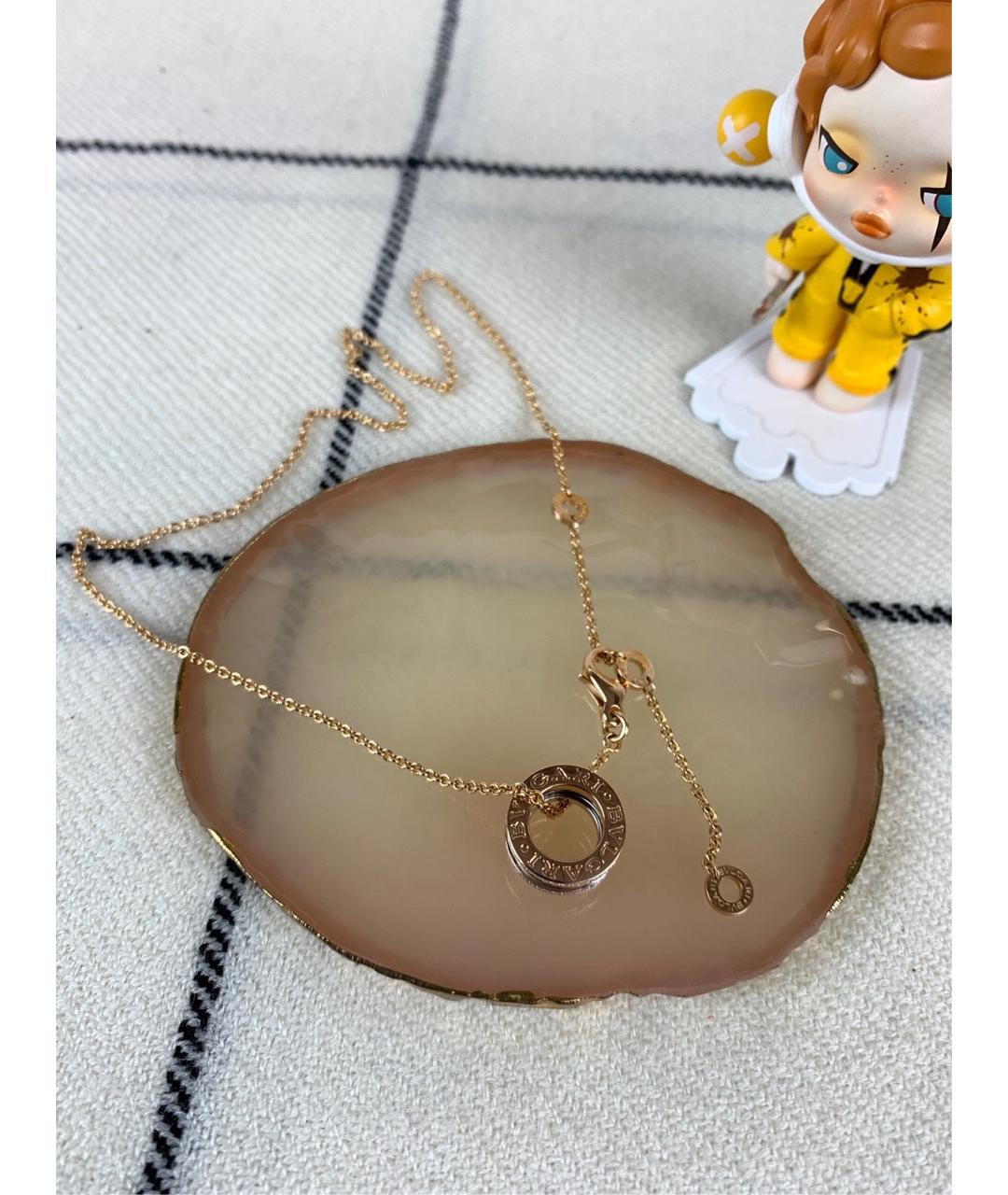 BVLGARI Золотое колье из розового золота, фото 5