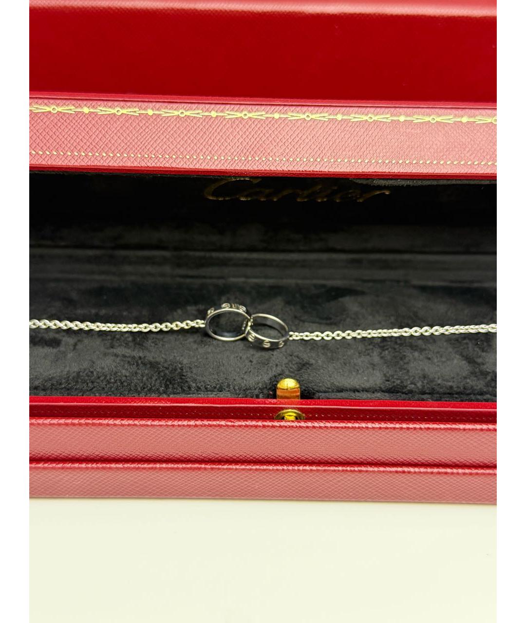 CARTIER Белый браслет из белого золота, фото 3