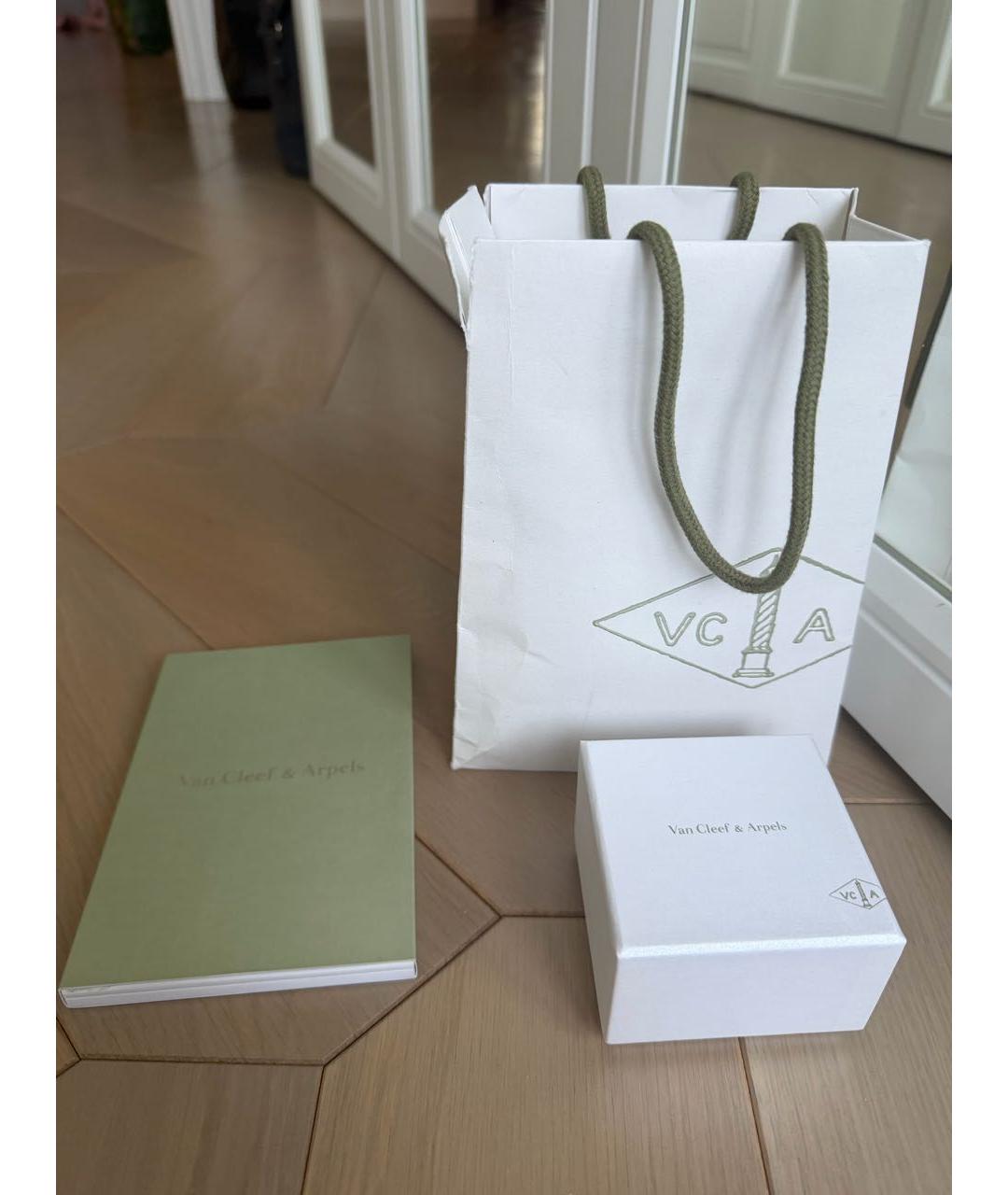 VAN CLEEF & ARPELS Бежевые серьги из желтого золота, фото 4