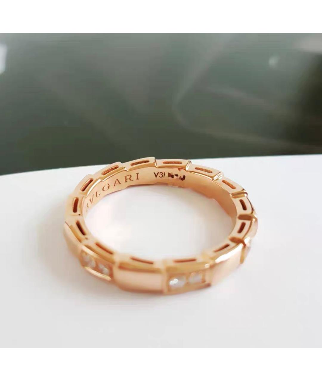BVLGARI Золотое кольцо из розового золота, фото 4