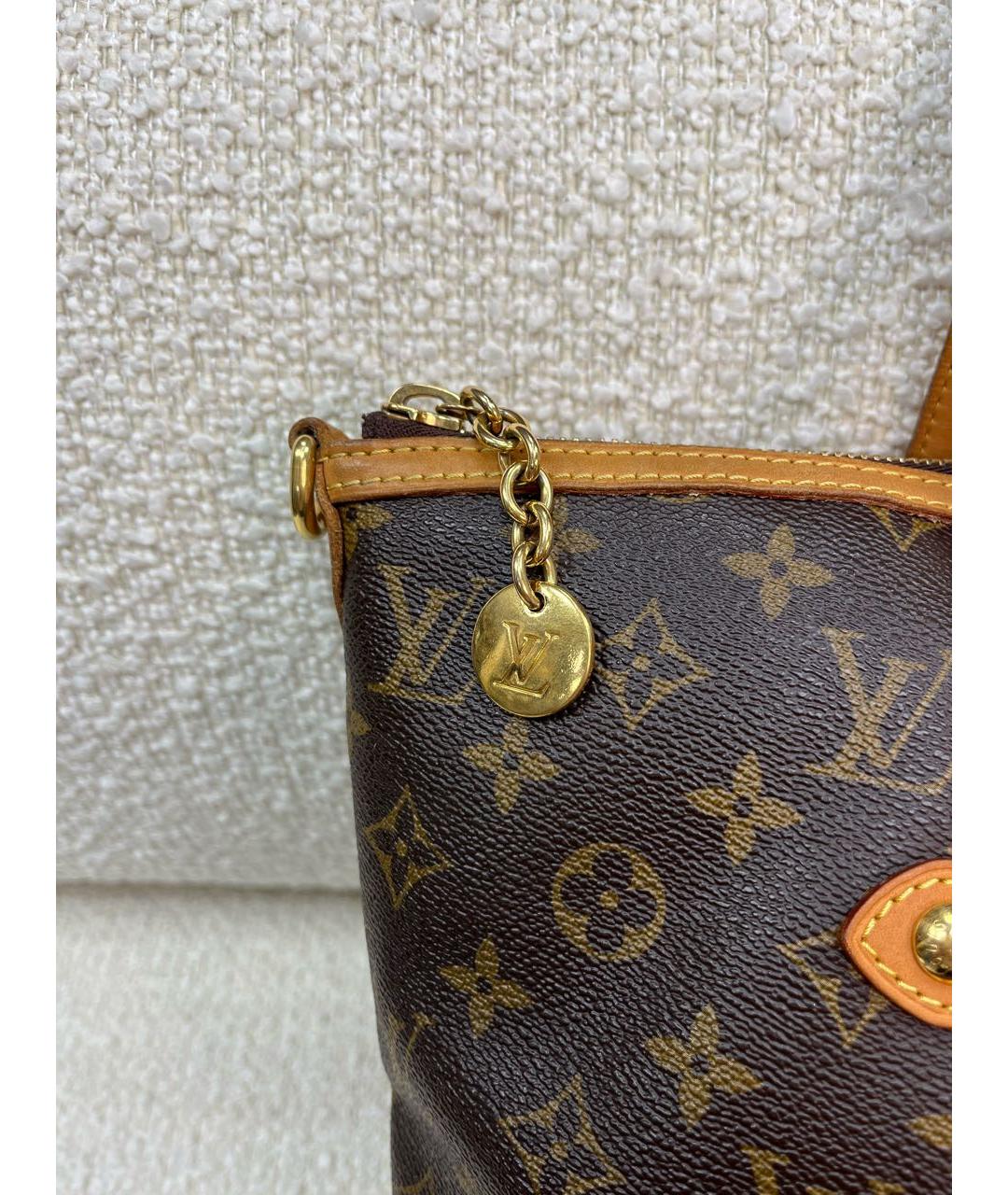 LOUIS VUITTON Коричневая сумка тоут, фото 8