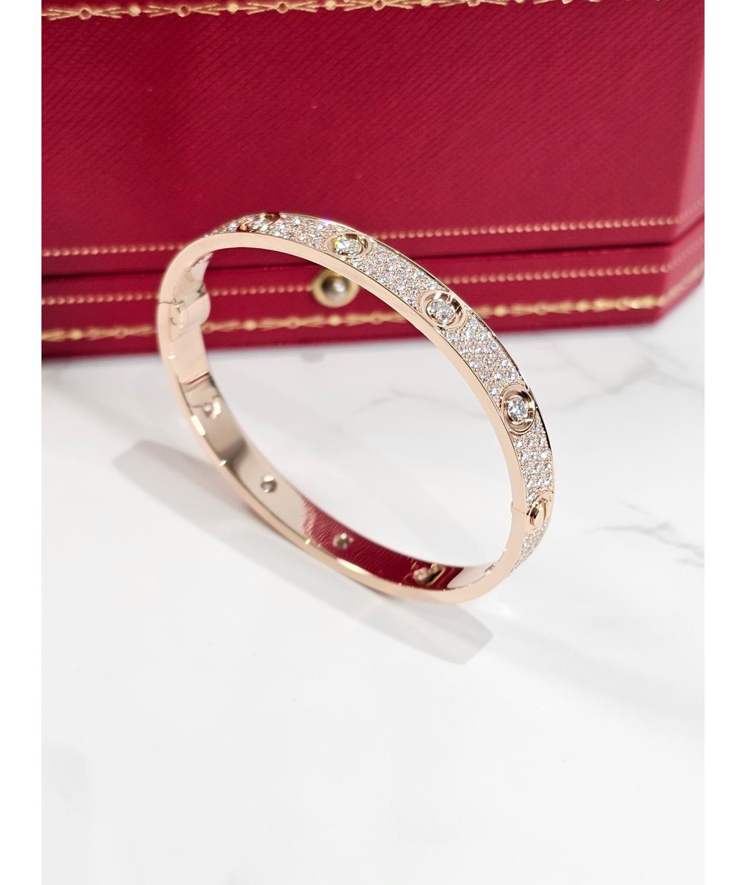 CARTIER Золотой браслет из розового золота, фото 3