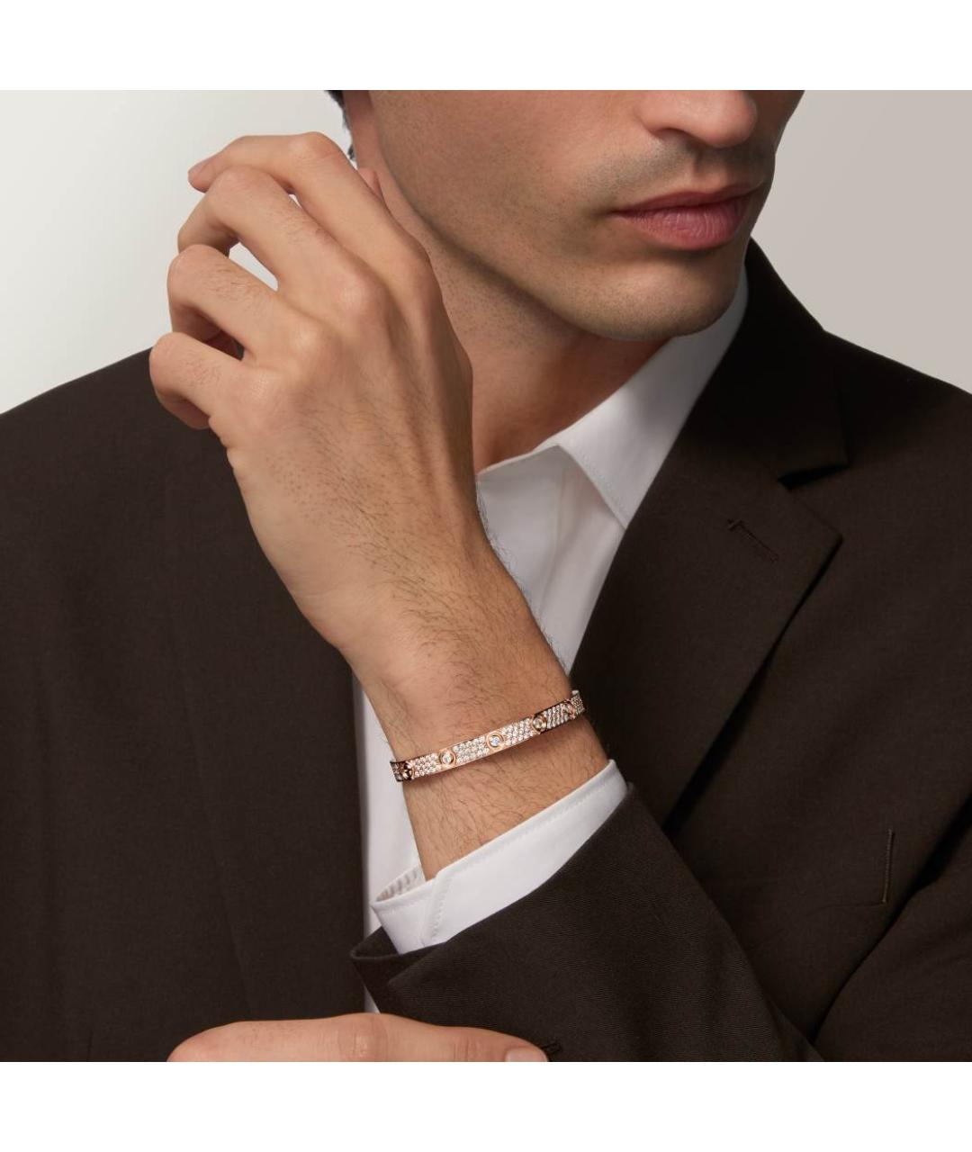 CARTIER Золотой браслет из розового золота, фото 4