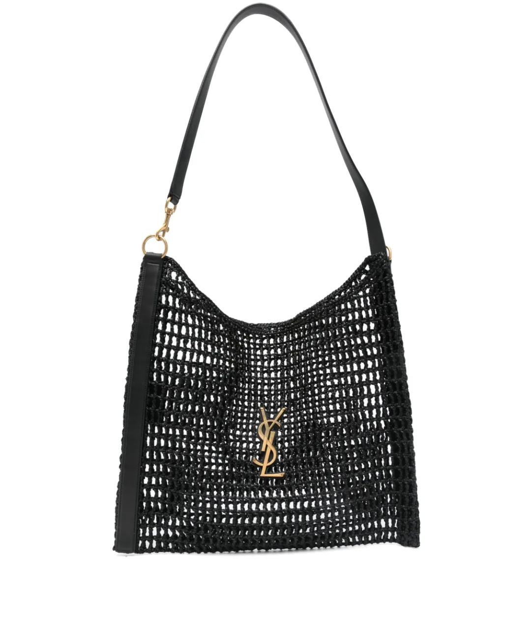 SAINT LAURENT Черная сумка через плечо, фото 1