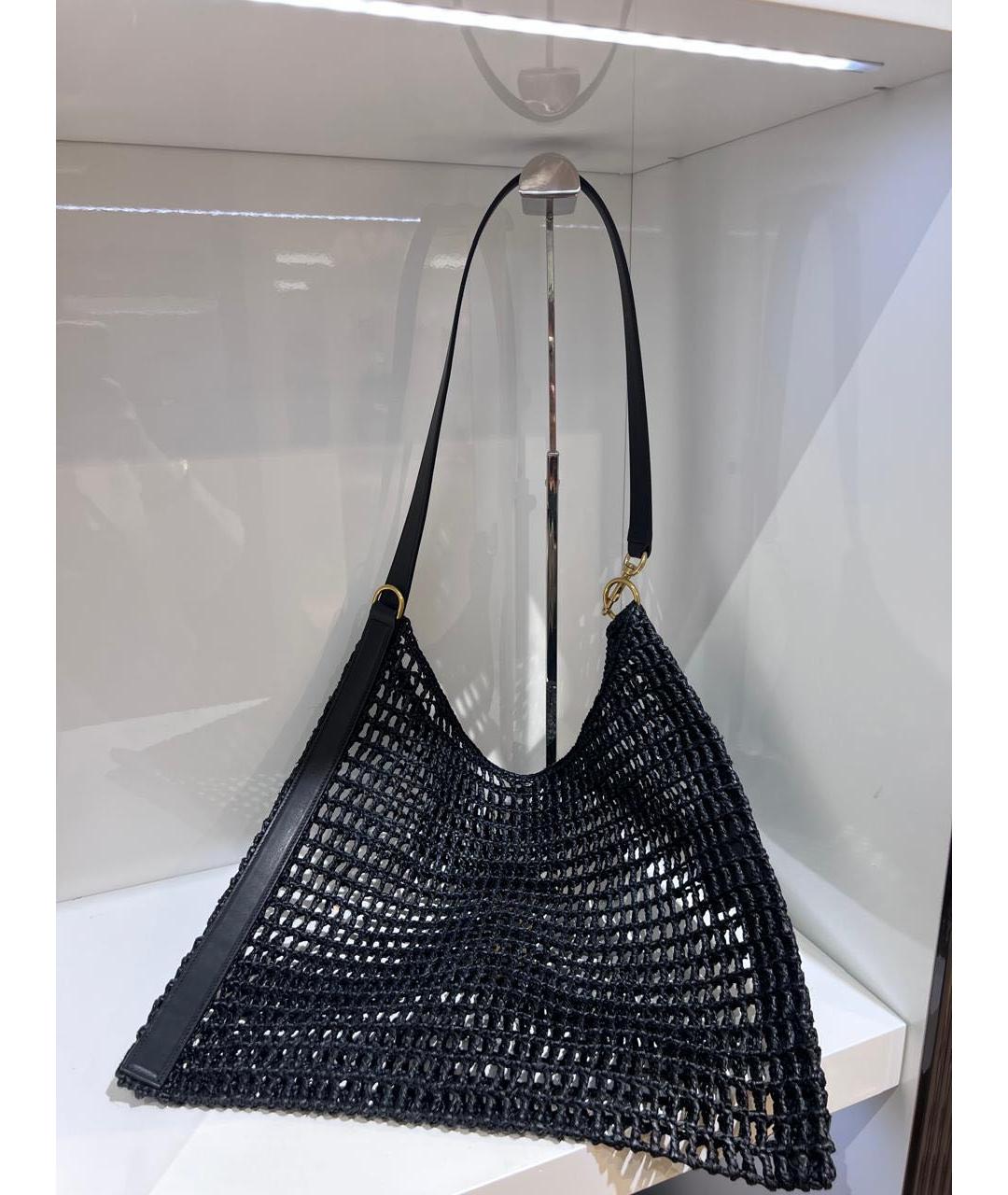 SAINT LAURENT Черная сумка через плечо, фото 3