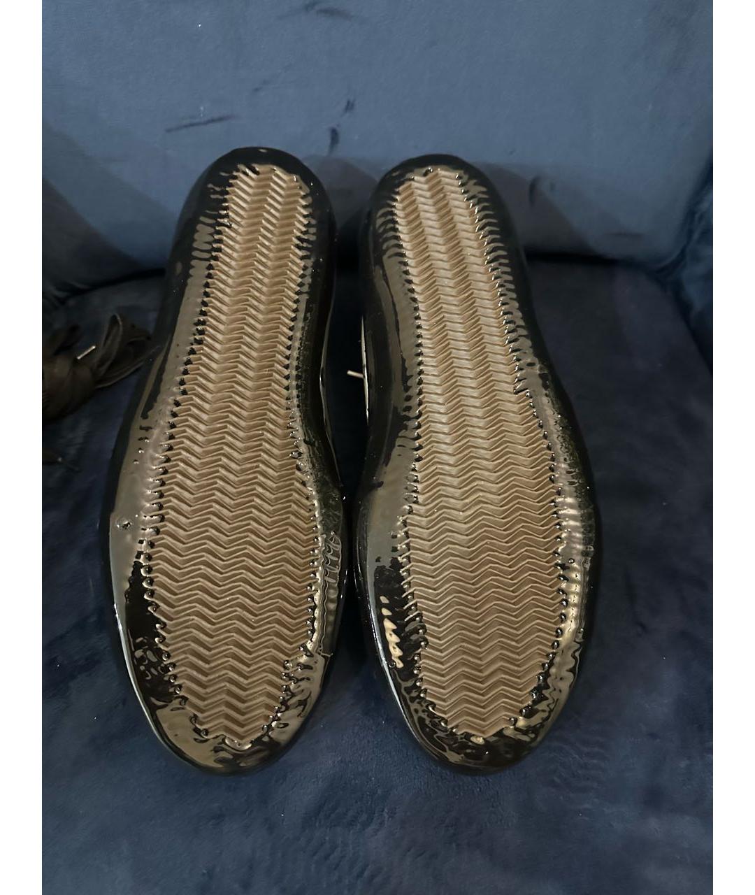 TAKAHIROMIYASHITA THE SOLOIST Белые текстильные низкие кроссовки / кеды, фото 4