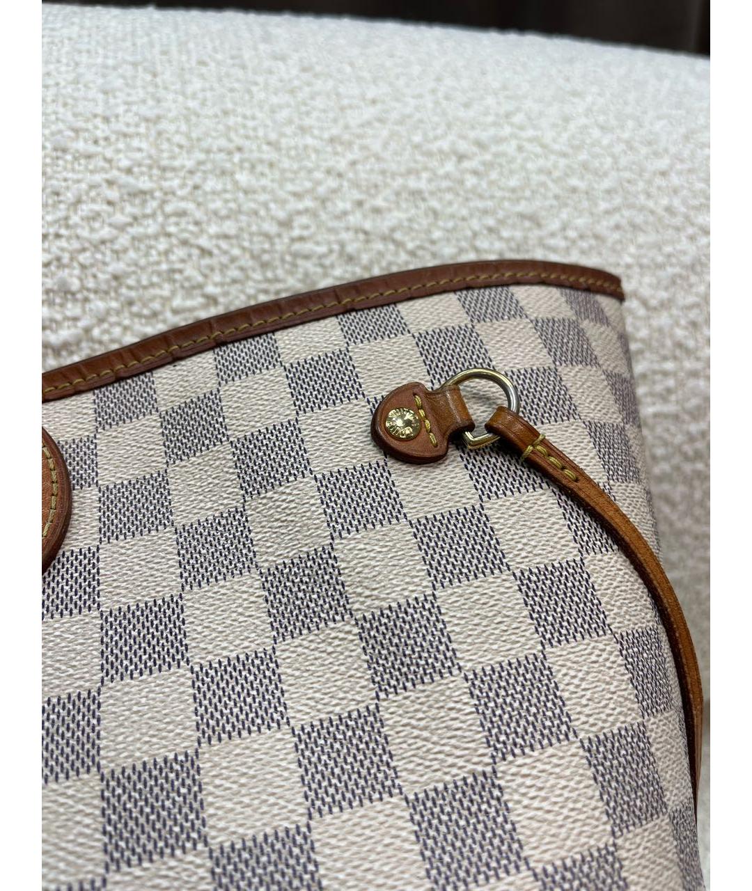 LOUIS VUITTON Белая сумка тоут, фото 7
