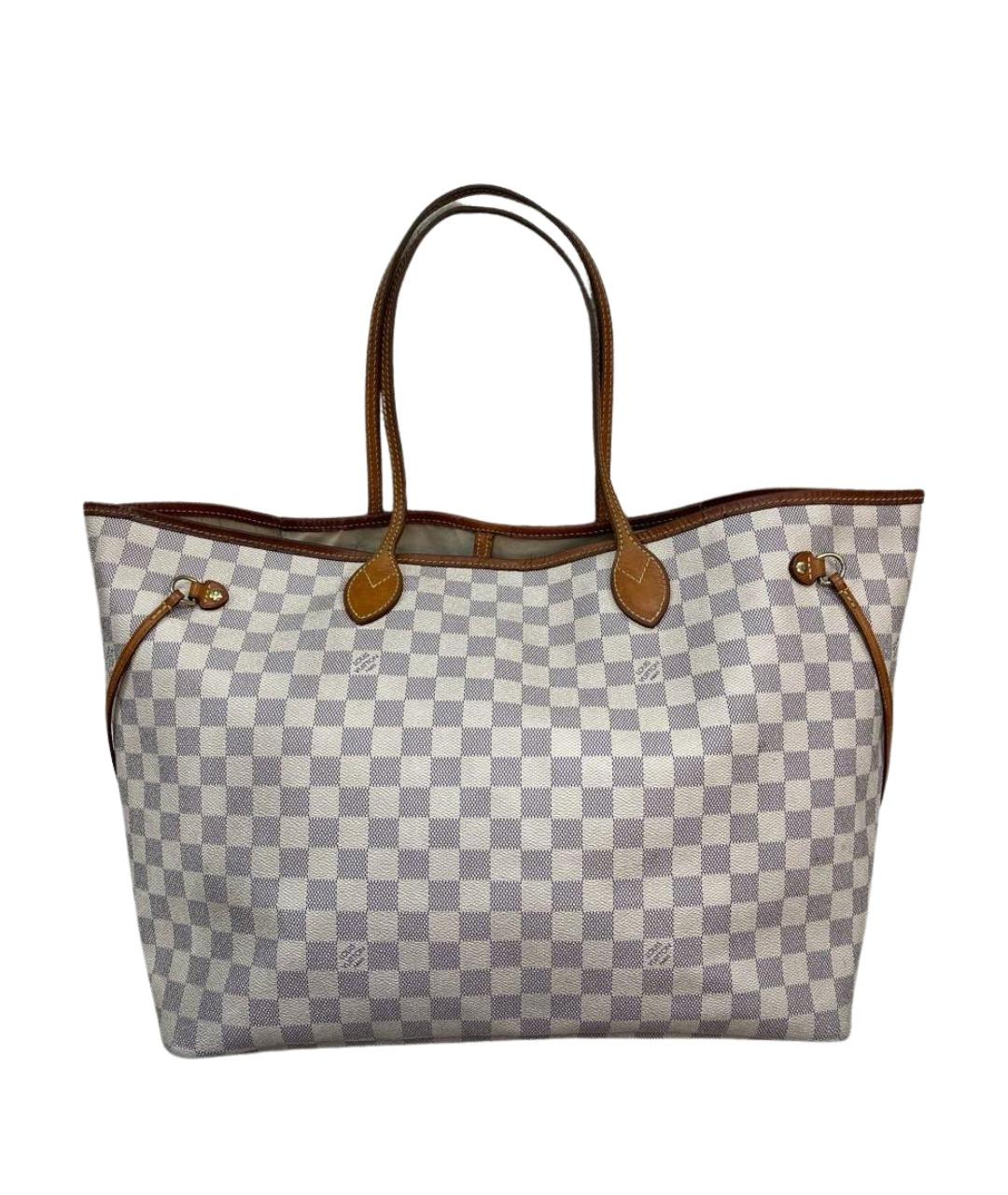 LOUIS VUITTON Белая сумка тоут, фото 1