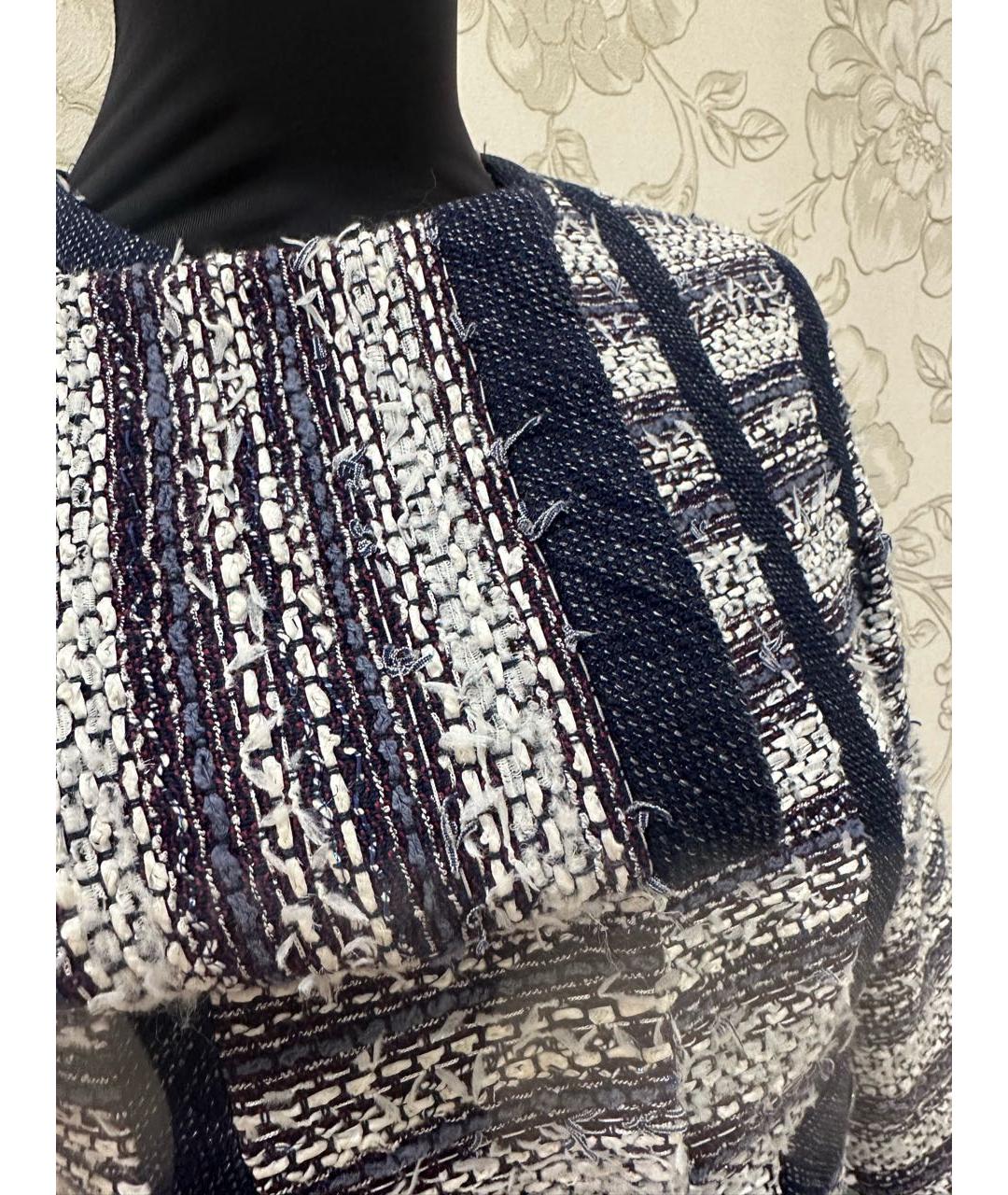 CHANEL Синий жакет/пиджак, фото 3