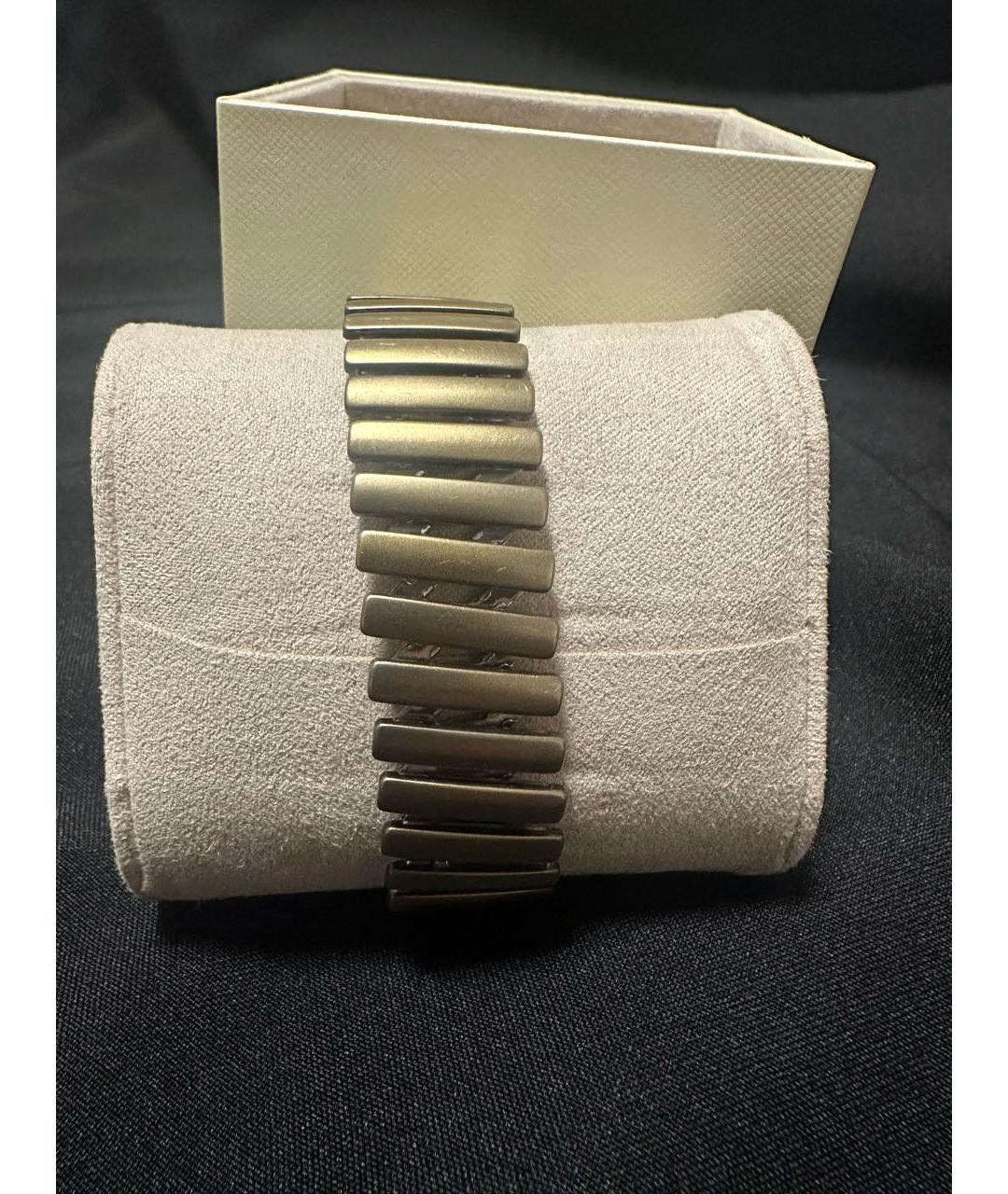 JEAN PAUL GAULTIER Золотые металлические часы, фото 7