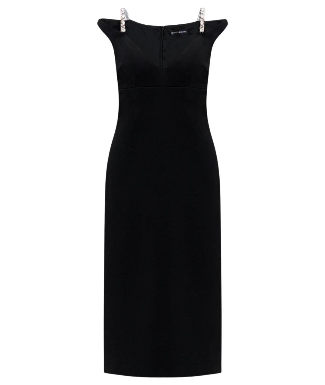 DAVID KOMA Черное вечернее платье, фото 1