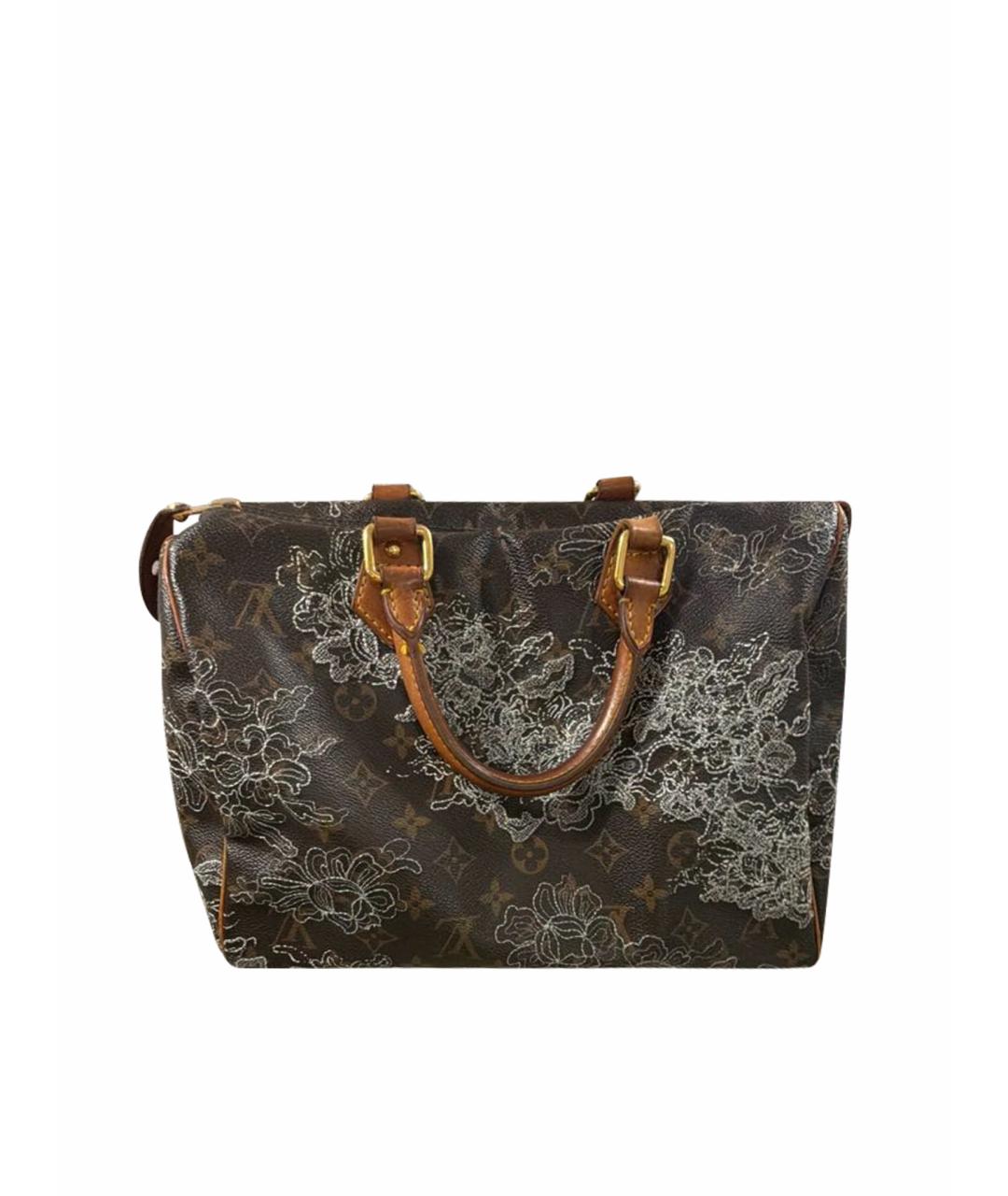 LOUIS VUITTON Кожаная сумка с короткими ручками, фото 1