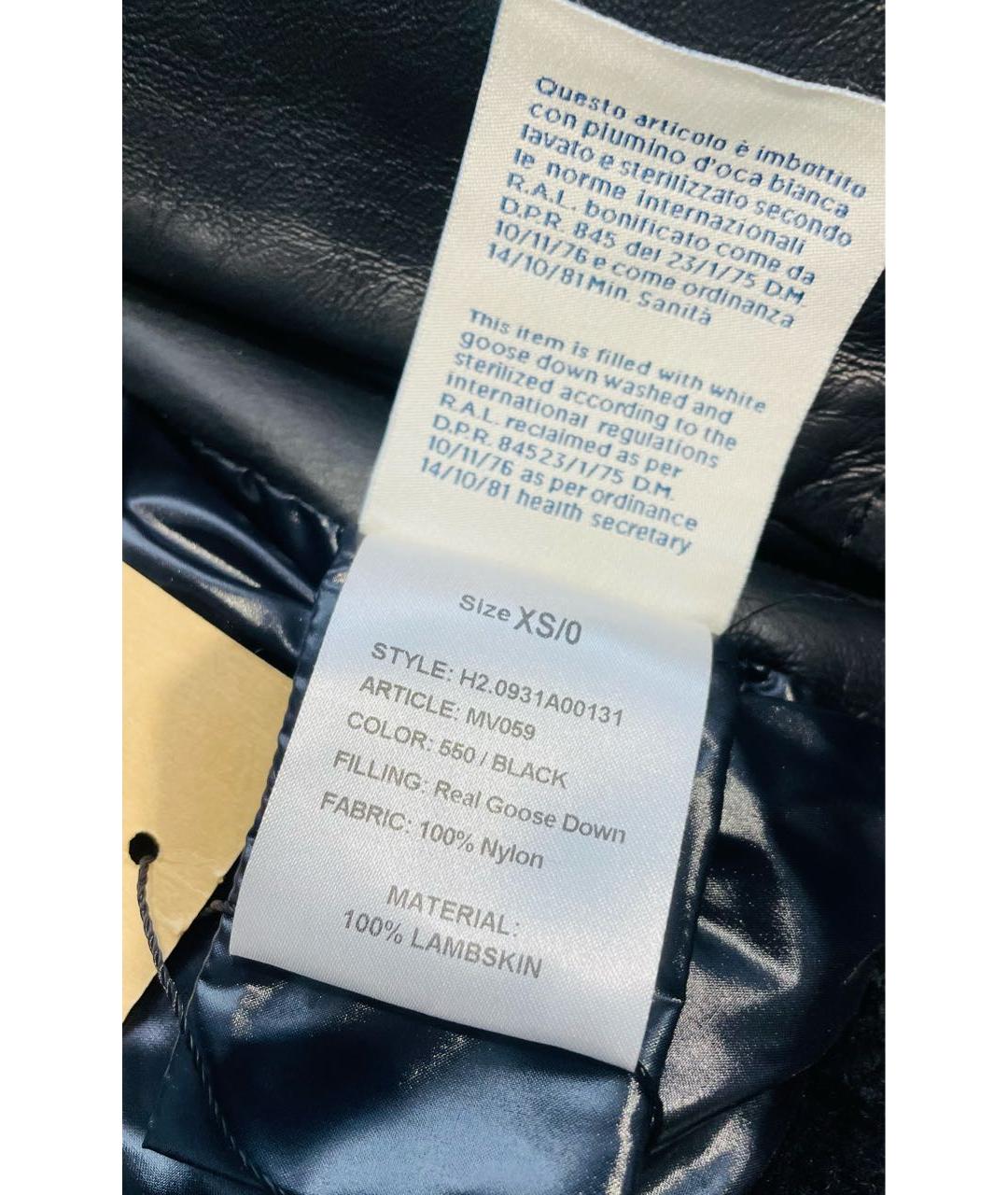 MONCLER Черная дубленка, фото 5