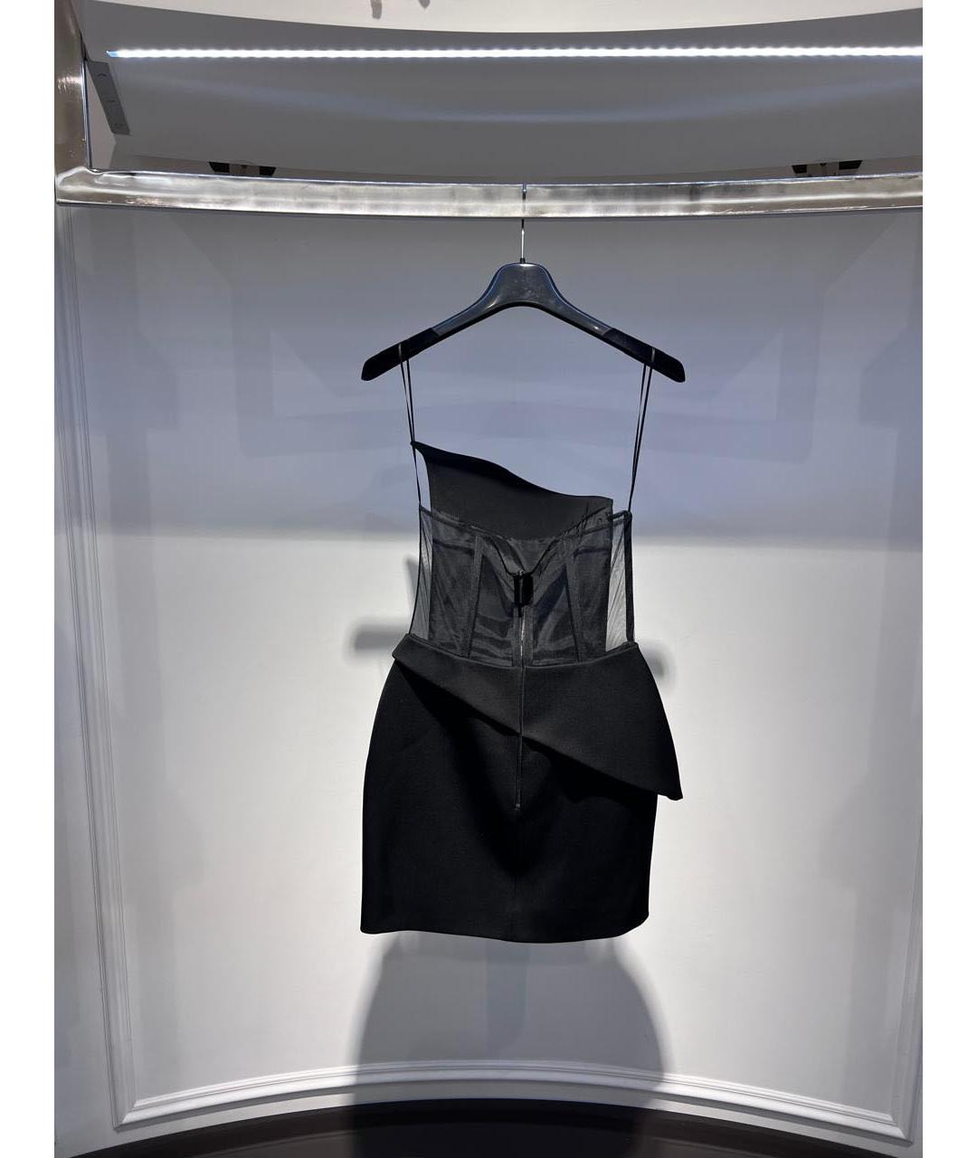 DAVID KOMA Черное вечернее платье, фото 3