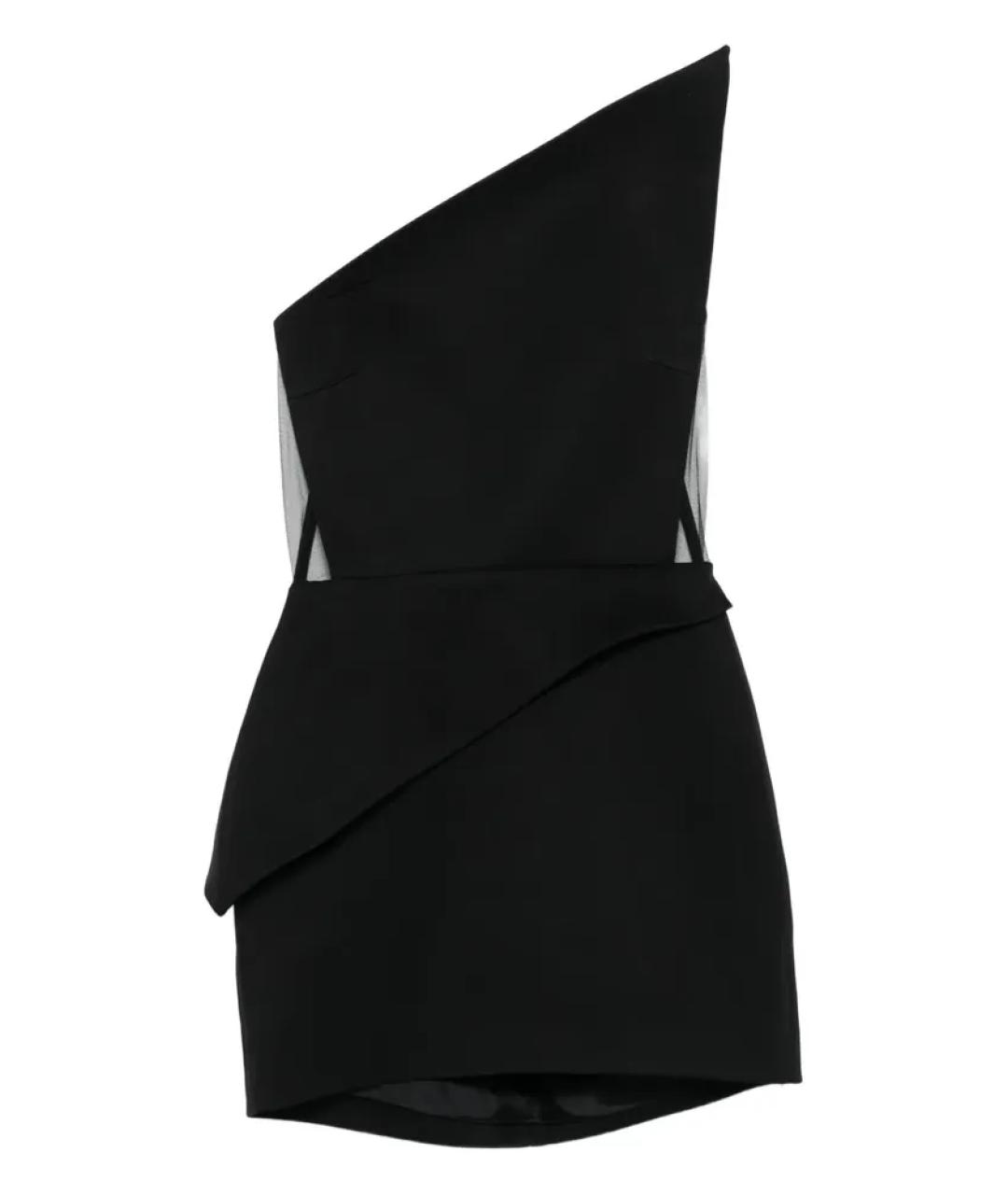 DAVID KOMA Черное вечернее платье, фото 1