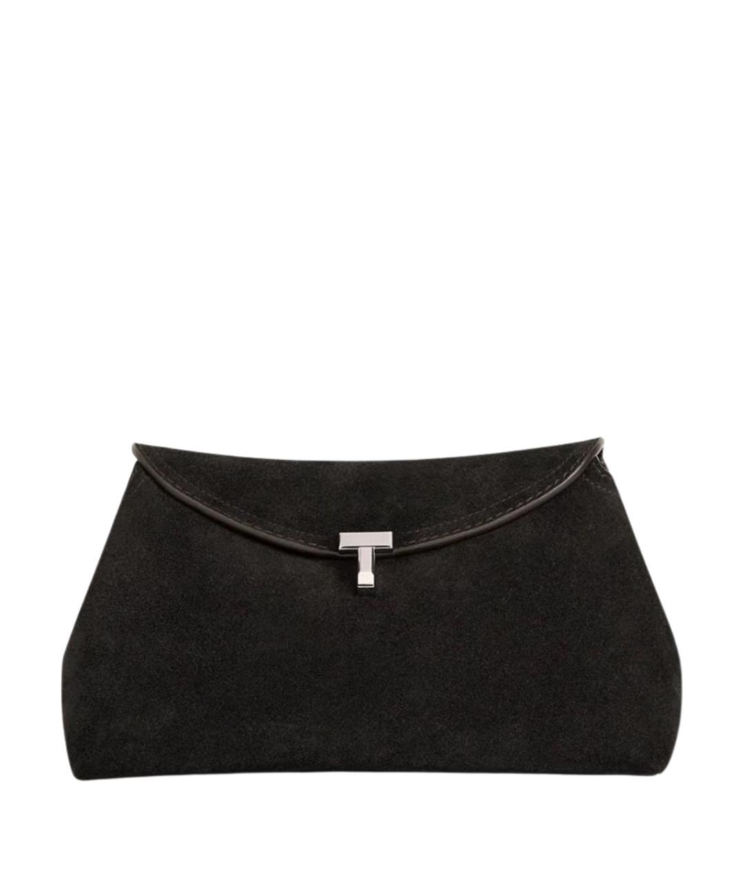 TOTEME Коричневая замшевая сумка через плечо, фото 1