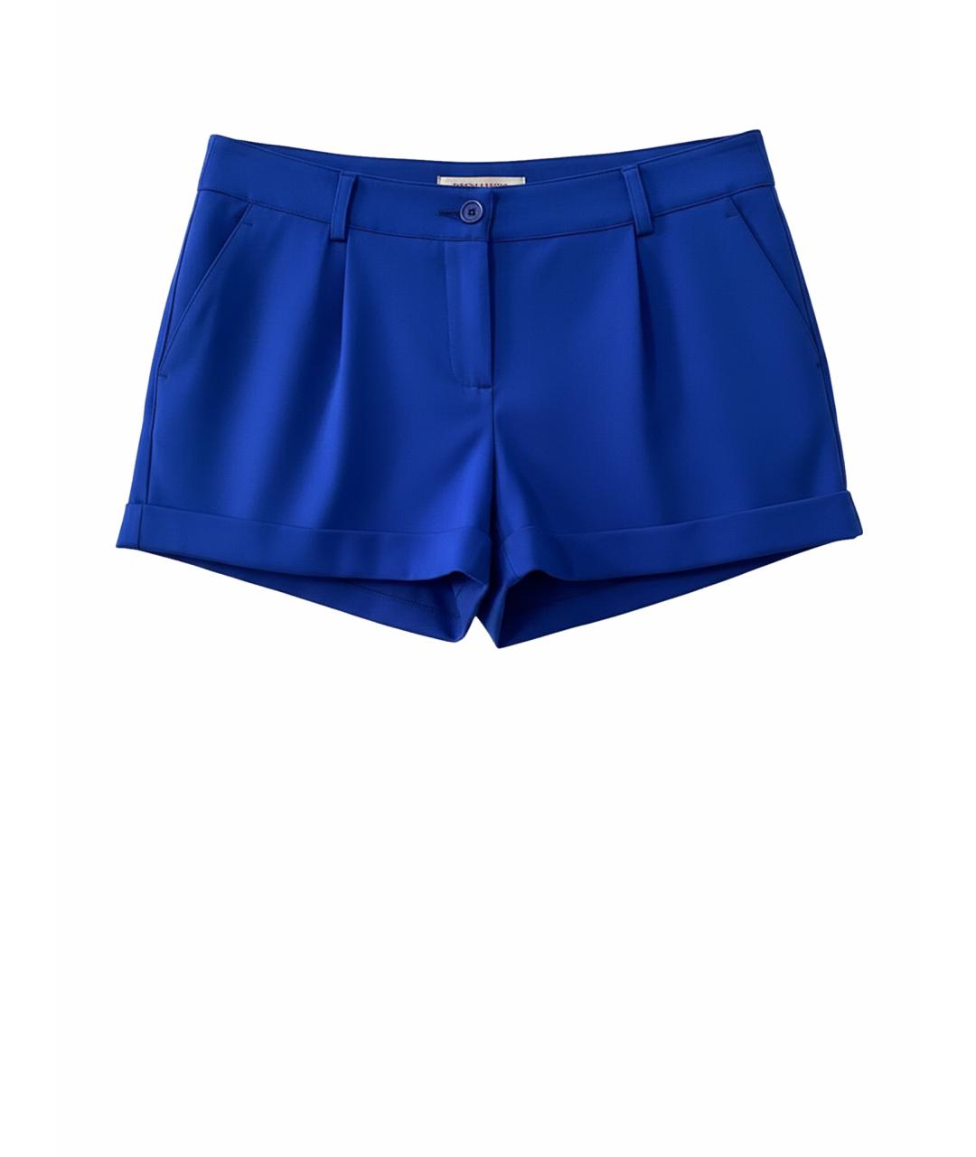 P.A.R.O.S.H. Синие шерстяные шорты, фото 1