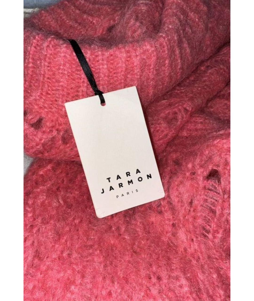Tara Jarmon Розовый шерстяной джемпер / свитер, фото 3