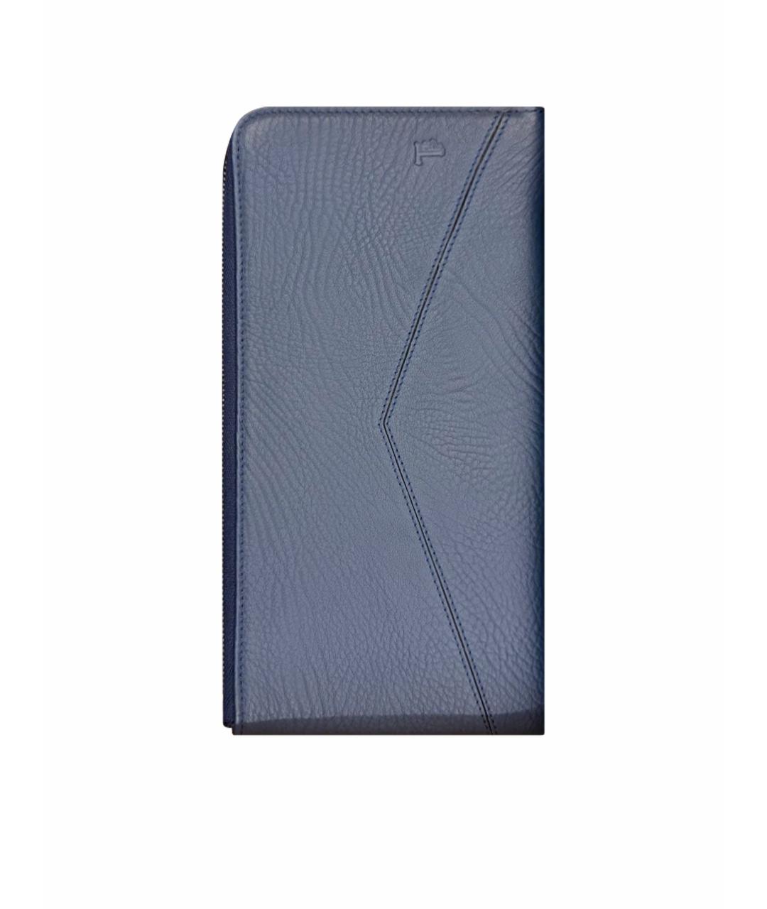 TOD'S Синий кожаный кошелек, фото 1