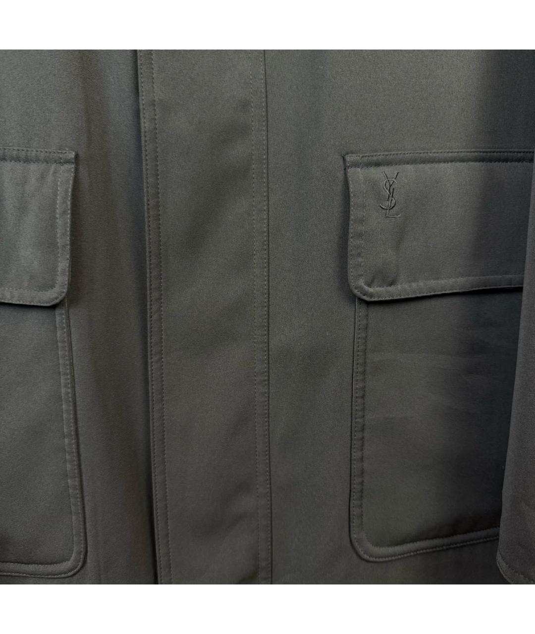SAINT LAURENT Черная куртка, фото 5