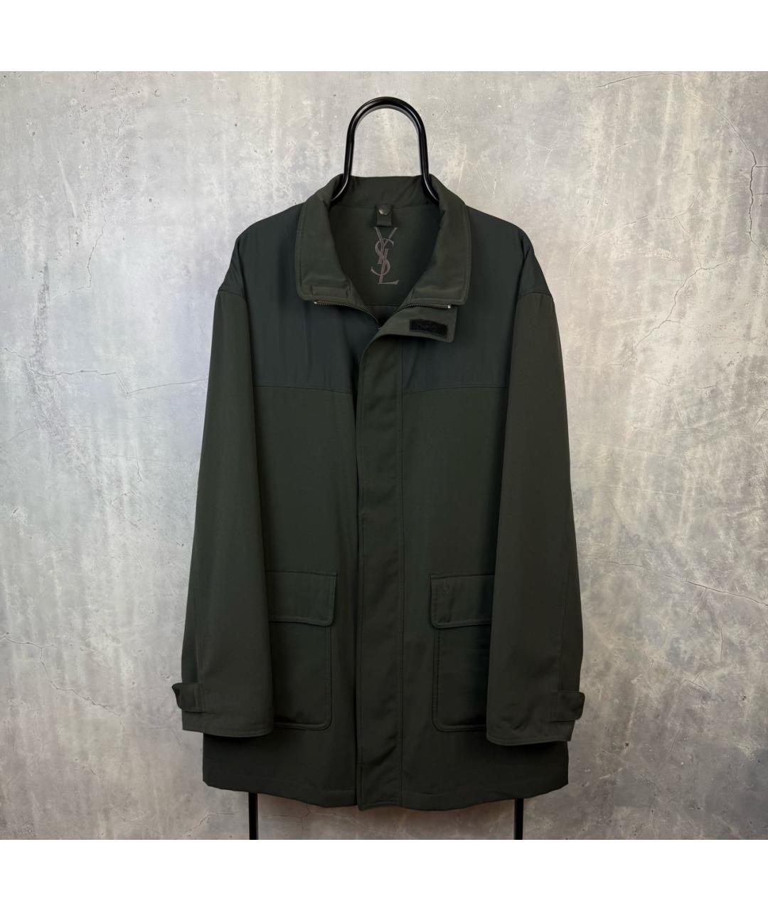 SAINT LAURENT Черная куртка, фото 9