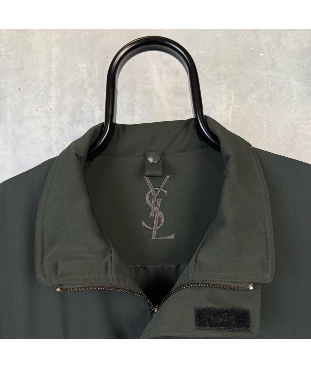 SAINT LAURENT Черная куртка, фото 3