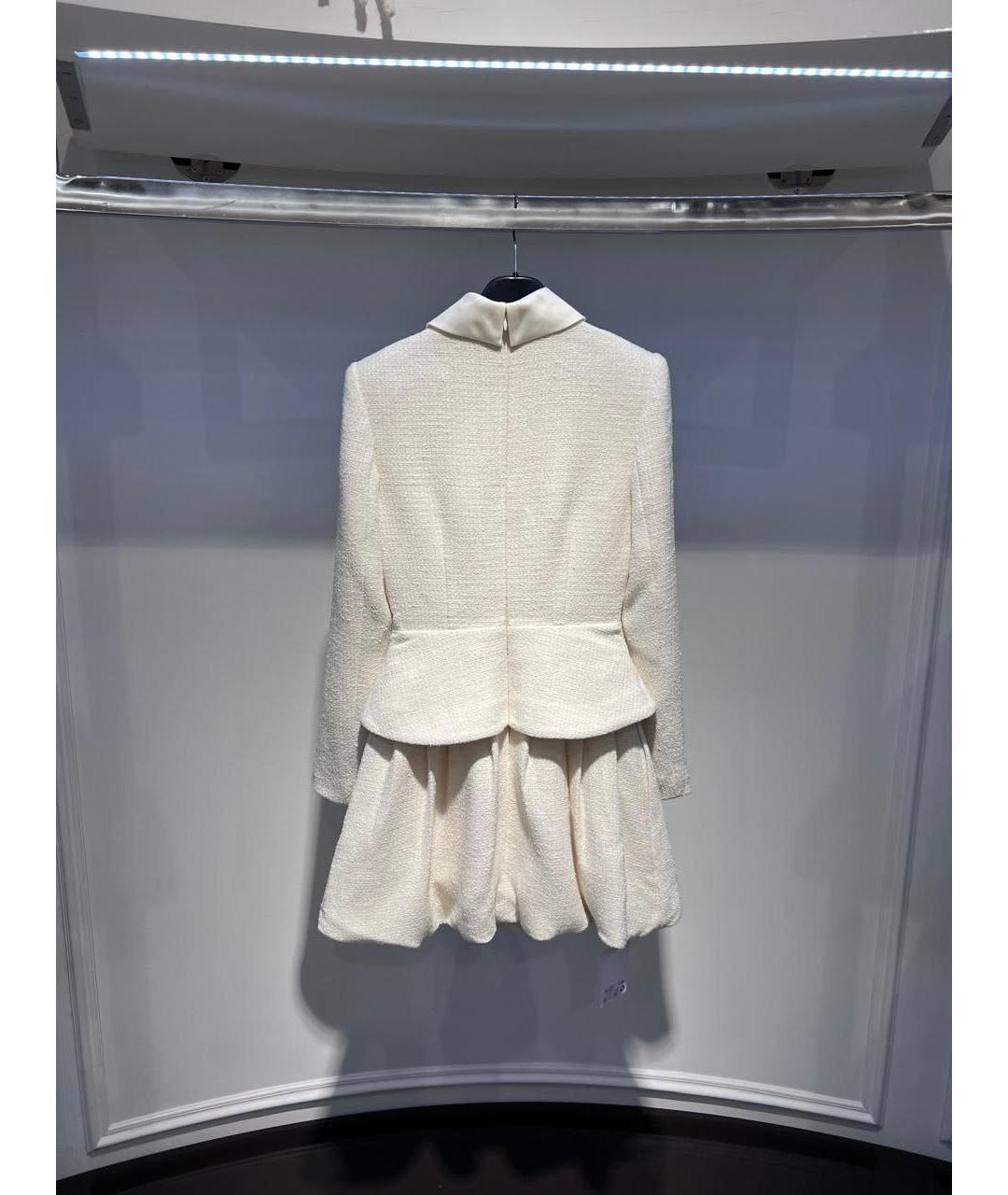 SELF-PORTRAIT Белое полиэстеровое платье, фото 3