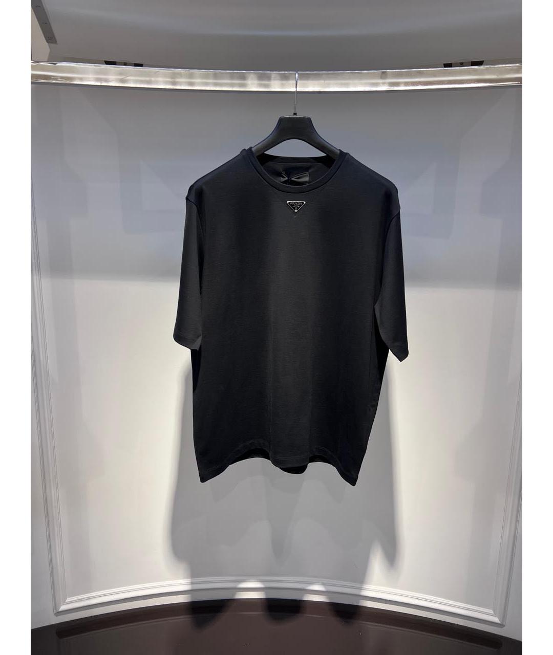 PRADA Черная футболка, фото 2