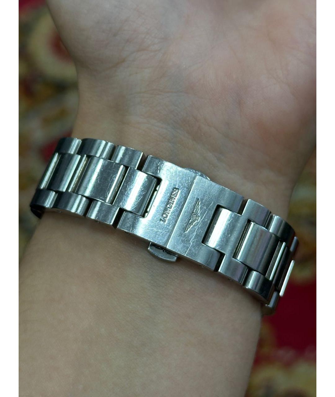 LONGINES Серебряные часы, фото 3