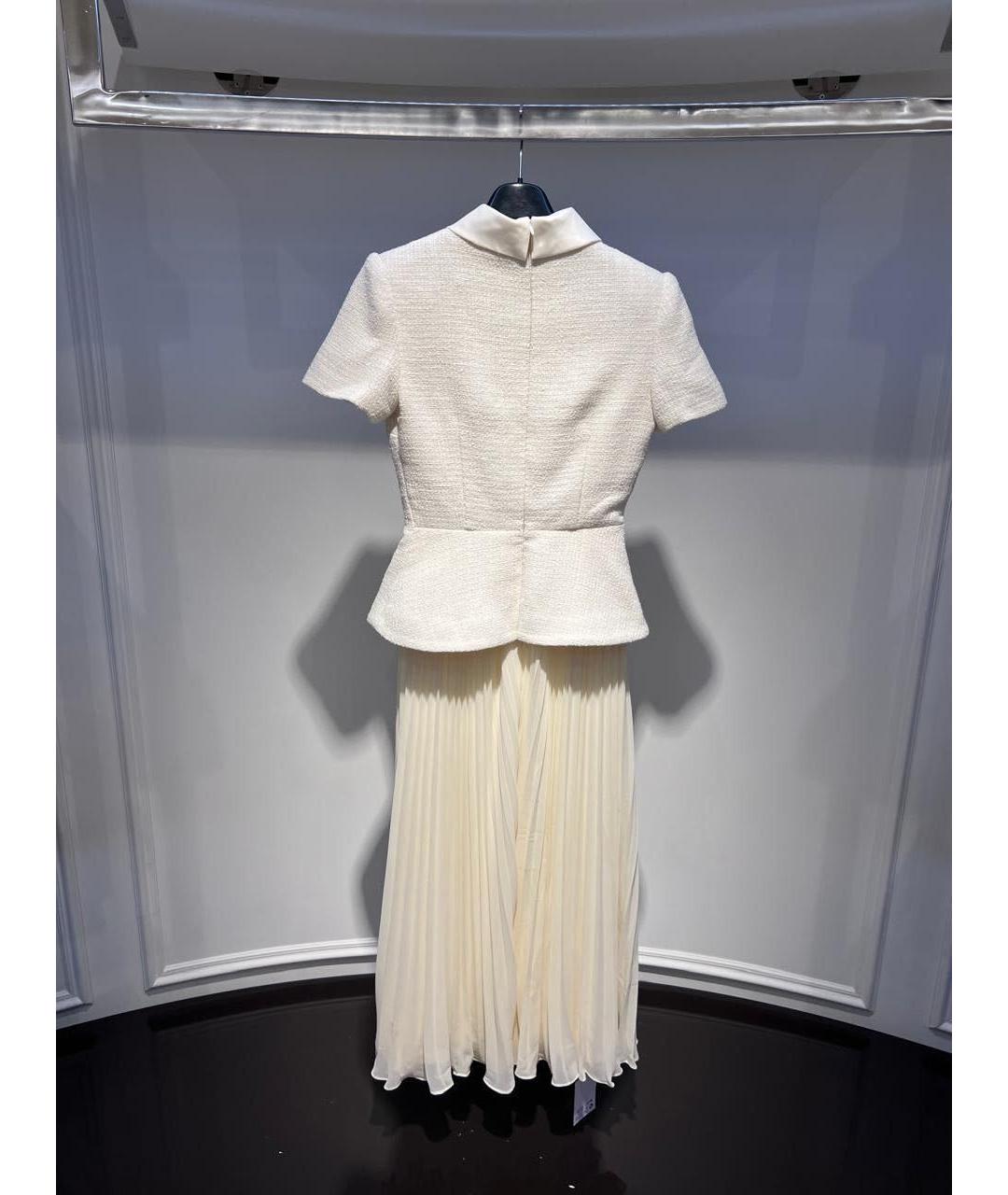 SELF-PORTRAIT Белое полиэстеровое платье, фото 3