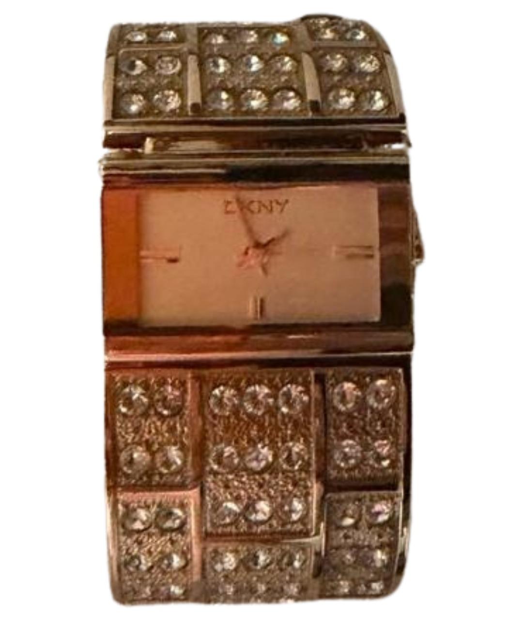 DKNY Золотые часы, фото 1