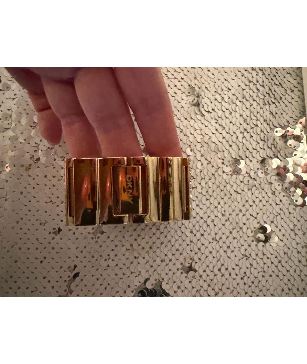 DKNY Золотые часы, фото 3