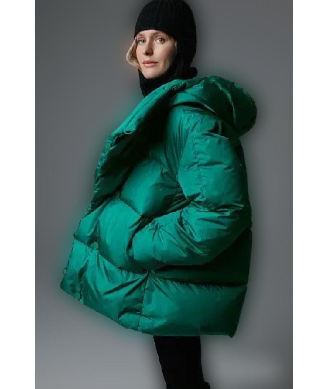 MONCLER Черная шерстяная шапка, фото 8