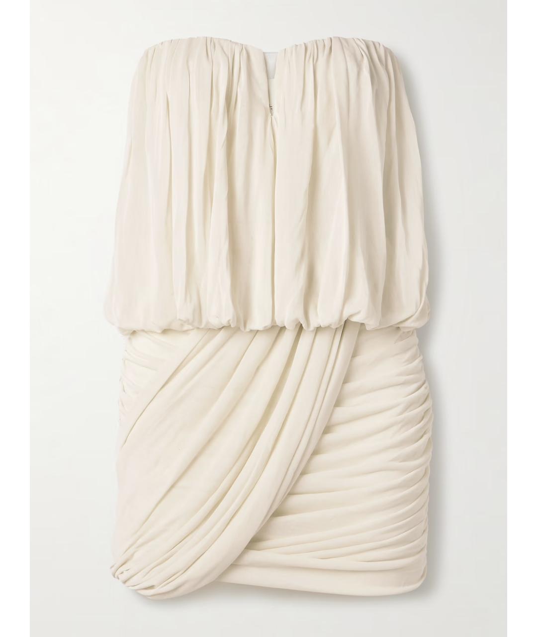 ISABEL MARANT Бежевое вискозное коктейльное платье, фото 4