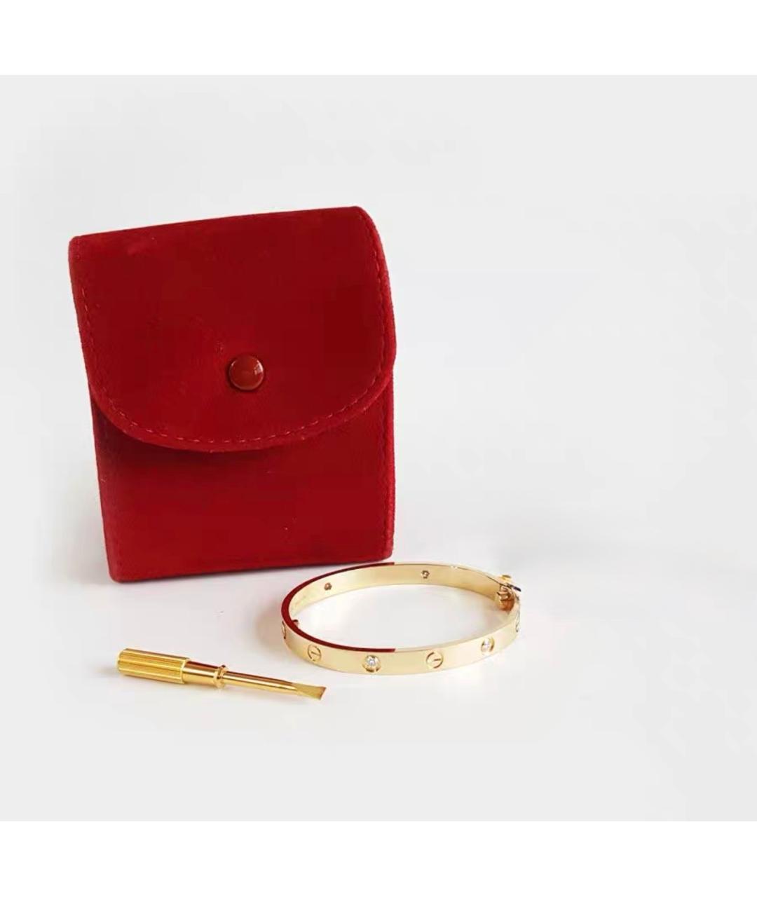 CARTIER Золотой браслет из желтого золота, фото 2