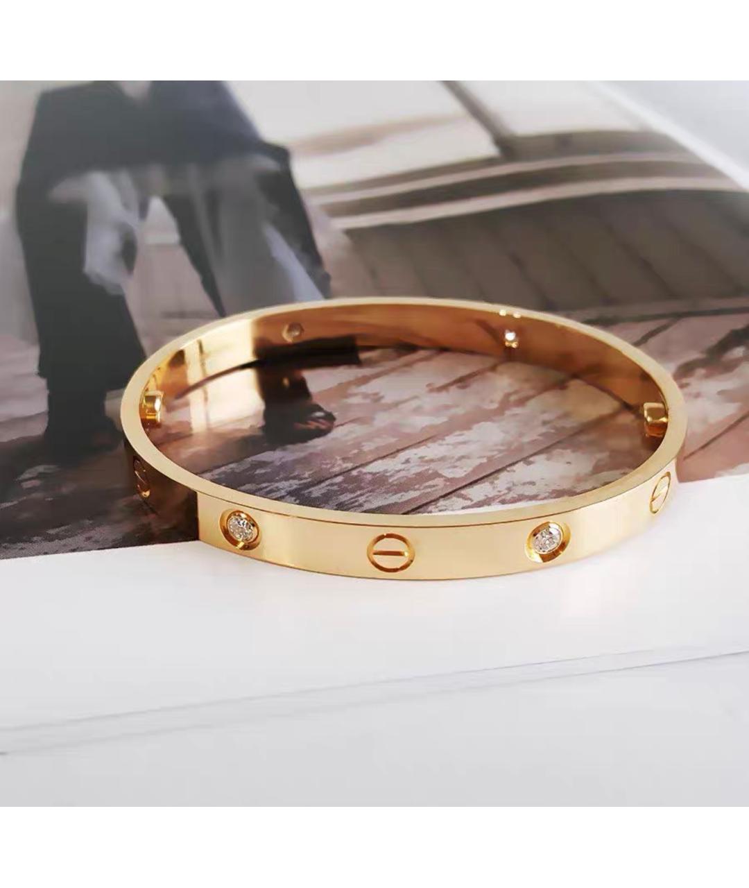 CARTIER Золотой браслет из желтого золота, фото 3