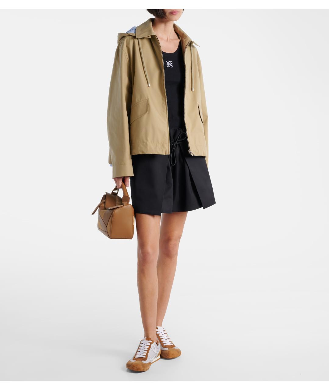 LOEWE Бежевая хлопковая куртка, фото 6