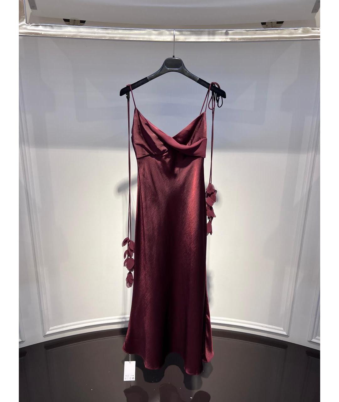 SELF-PORTRAIT Бордовое вечернее платье, фото 2