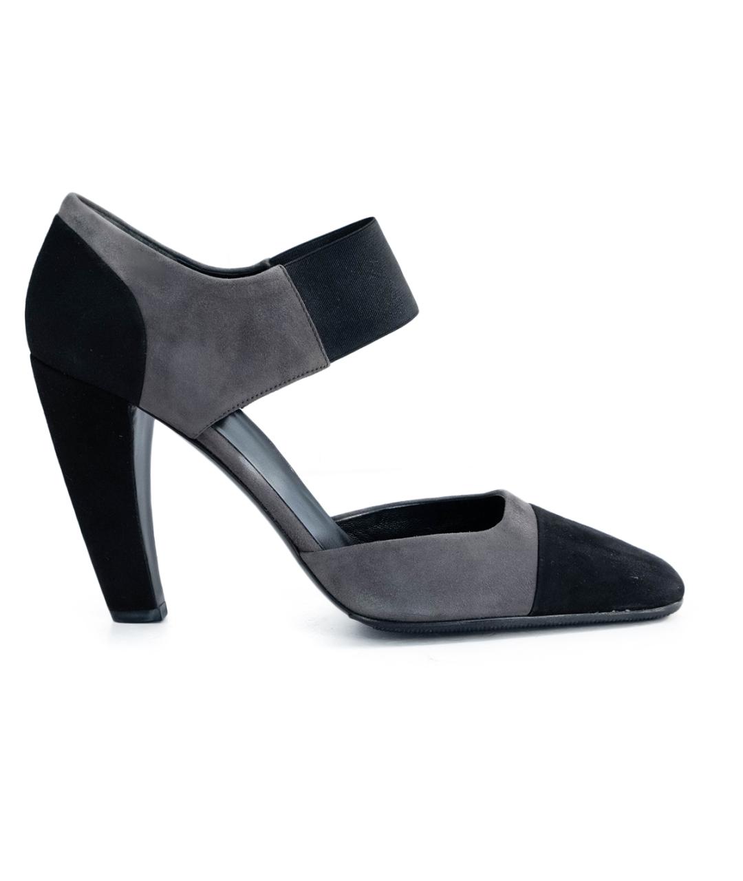 PRADA Серые замшевые туфли, фото 6