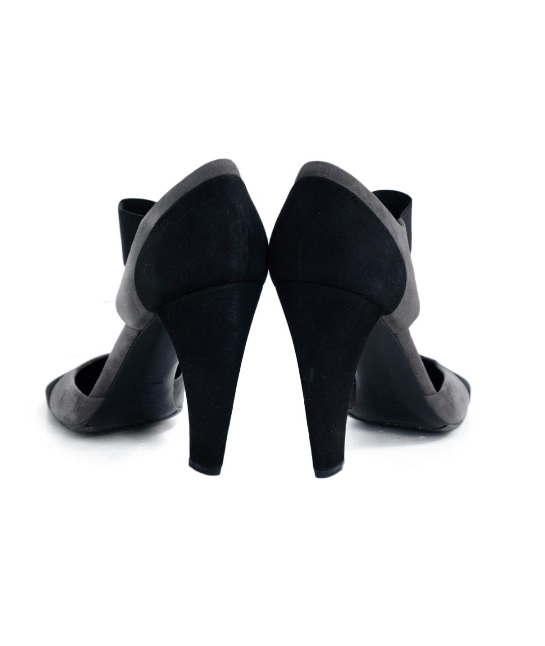 PRADA Серые замшевые туфли, фото 5