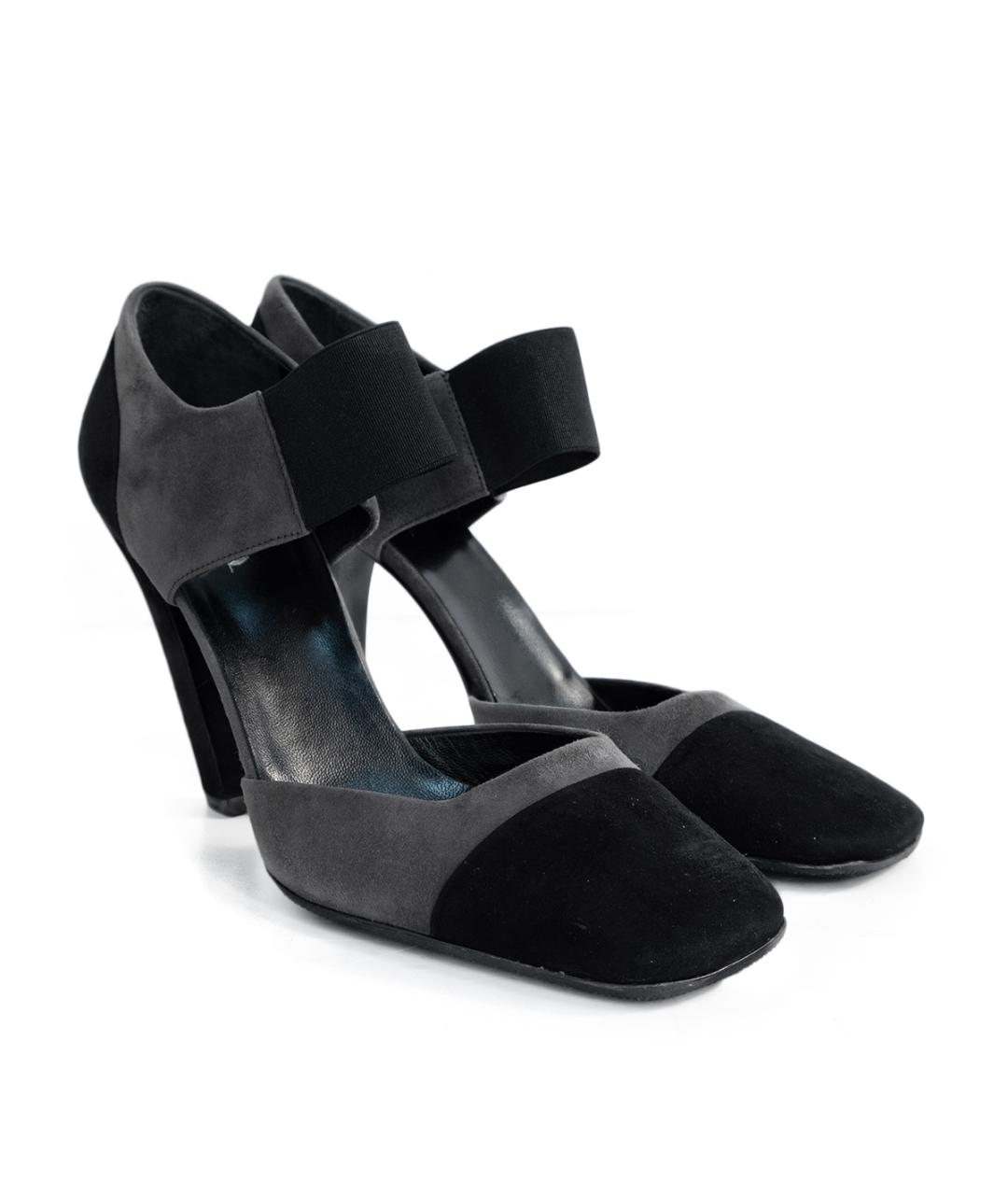 PRADA Серые замшевые туфли, фото 2