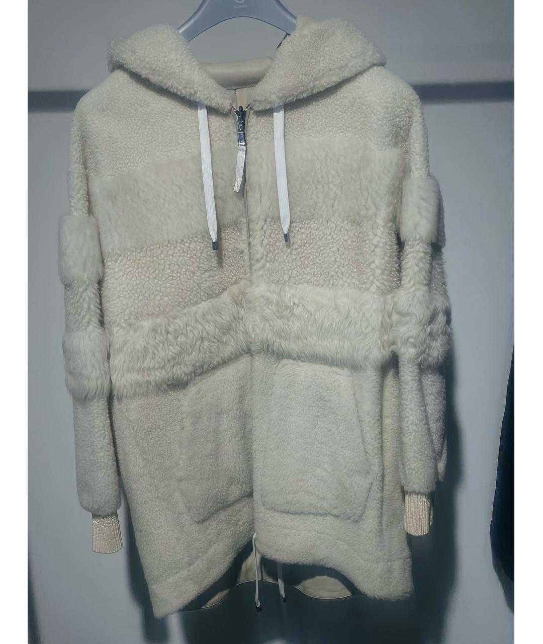 BOGNER Бежевая меховая дубленка, фото 9