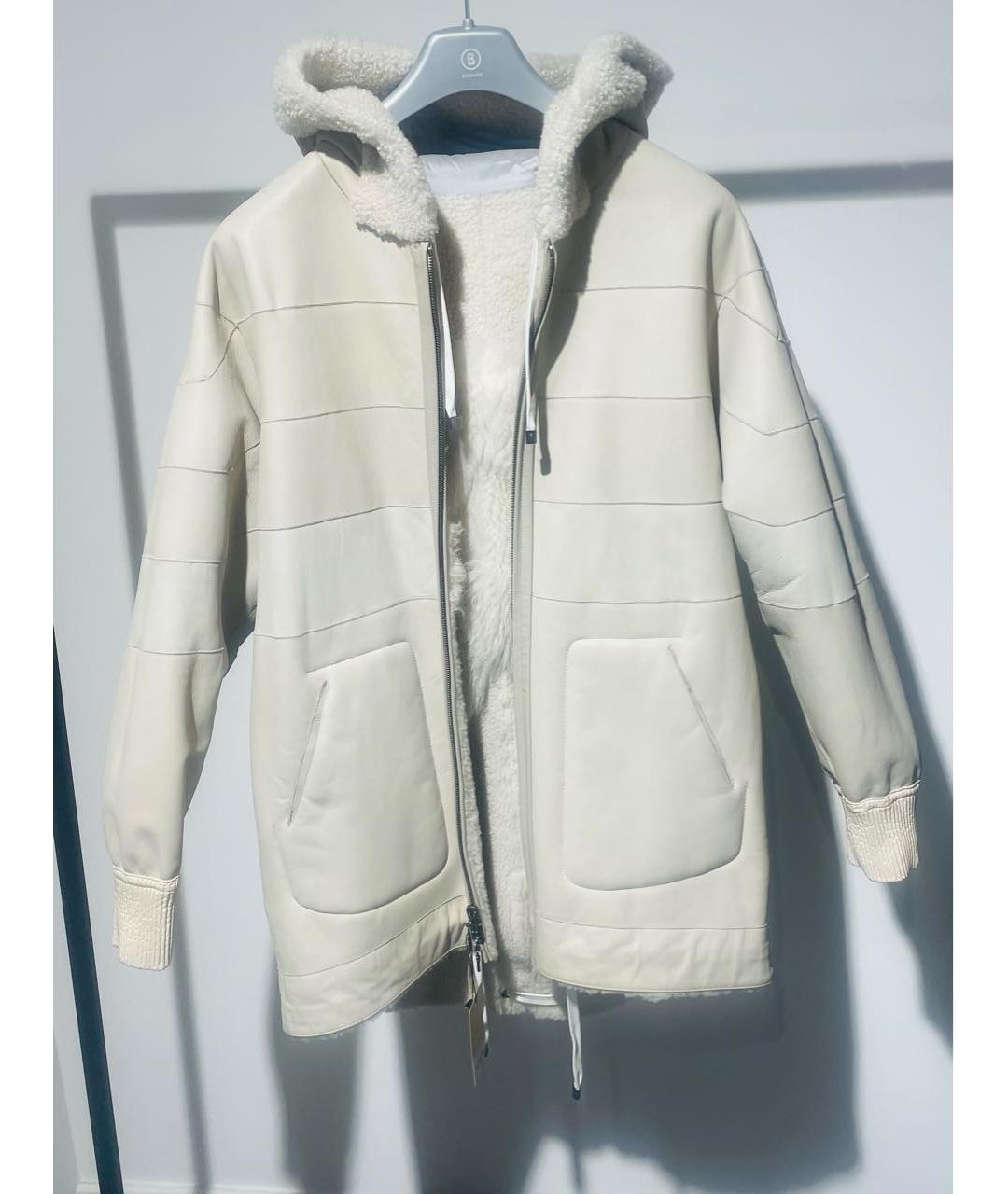 BOGNER Бежевая меховая дубленка, фото 4