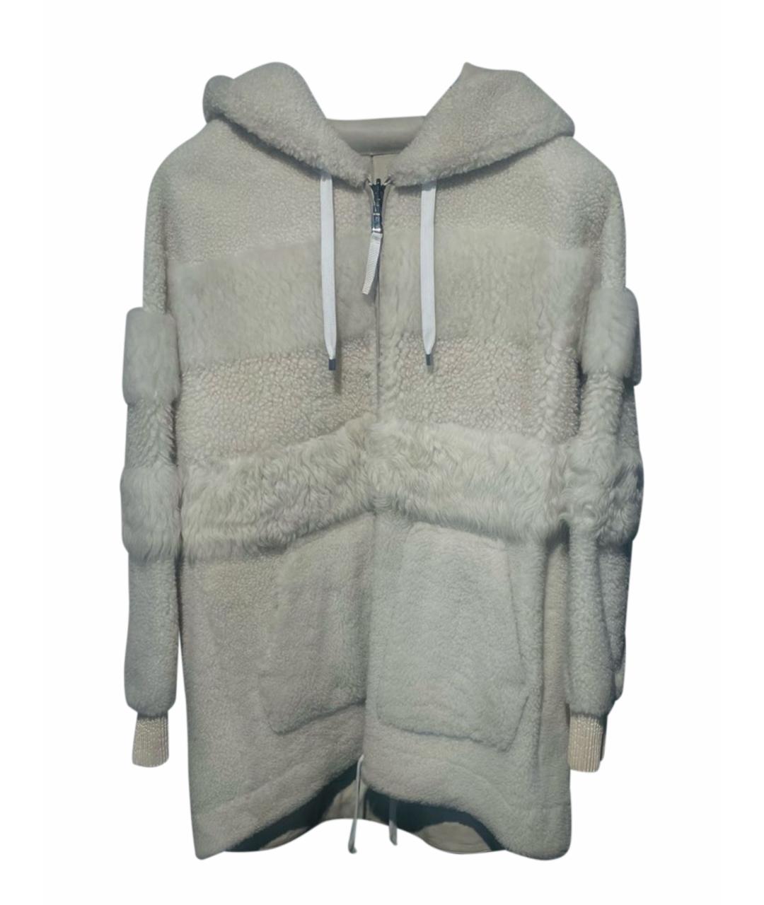 BOGNER Бежевая меховая дубленка, фото 1