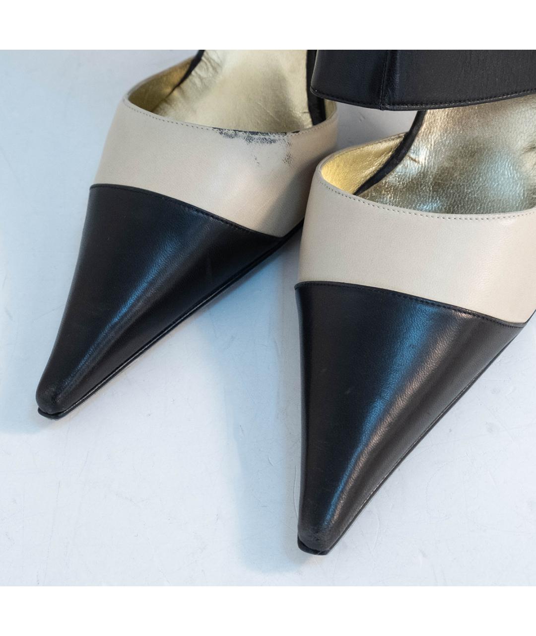 CHANEL Черные кожаные ботильоны, фото 3