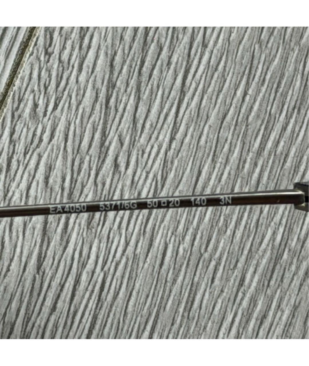 EMPORIO ARMANI Серые солнцезащитные очки, фото 3